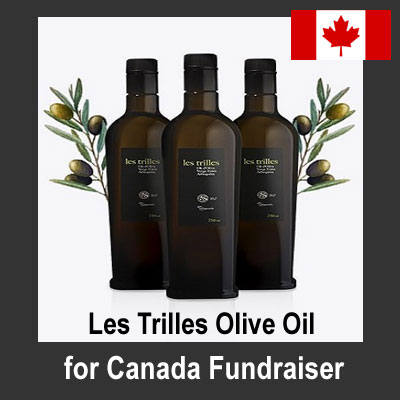 Les Trilles Olive Oil for Canada Fundraiser