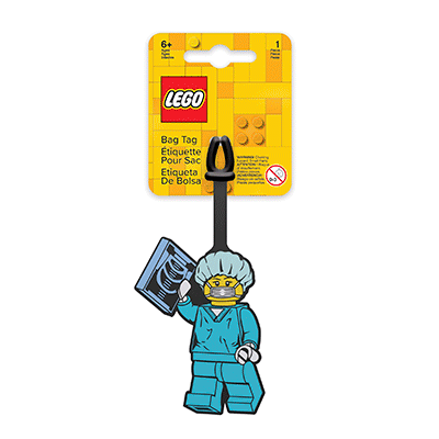 LEGO Classic Surgeon Bag Tag for Fundraising