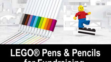 LEGO Pens and Pencils for Fundraising