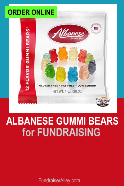 Albanese Gummi Bears for Fundraising
