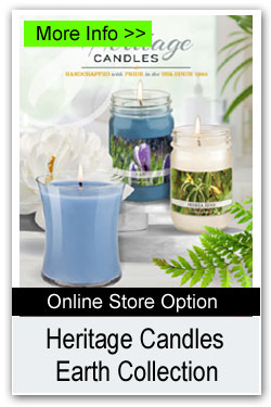 Heritage Candles, Earth Collection