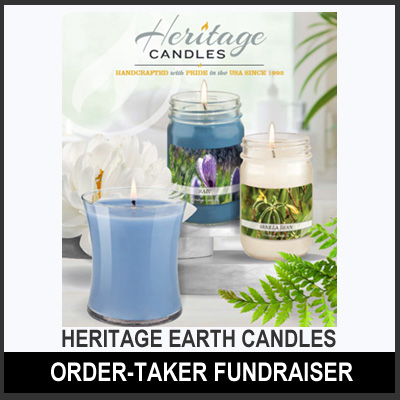 Heritage Earth Candles Order-Taker Fundraiser