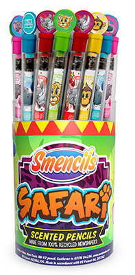 Safari Themed Scened Pencils for Fundraising