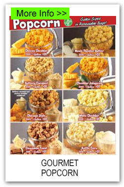 Gourmet Popcorn Single Sheet